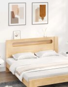 vidaXL Нощни шкафчета за стенен монтаж 2 бр бели 35x35x20 см