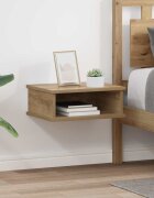 vidaXL Нощно шкафче 2 бр. Дъб 40 x 31 x 15 см Инженерна дървесина