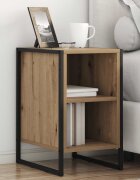 vidaXL Нощно шкафче 2 бр. Дъб Артизан 39.5 x 30 x 50 см