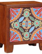 vidaXL Нощно шкафче 40x30x45 cm масивна дървесина акация