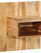 vidaXL Нощно шкафче 50x27x50 см акация масив