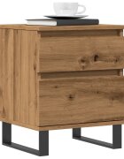 vidaXL Нощно шкафче Artisan Oak 40x35x50 cm Инженерна дървесина