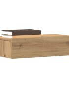 vidaXL Нощно шкафче Artisan Oak 60x35 cm Инженерна дървесина