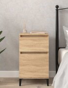 vidaXL Нощно шкафче дъб сонома 40x35x70 см