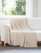 vidaXL Одеала за хвърляне 24 бр. Бежово 200 x 150 cm 10.41 kg