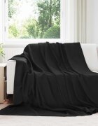 vidaXL Одеала за хвърляне 24 бр. Черно 240 x 220 cm 17.63 kg