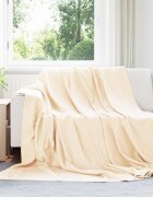 vidaXL Одеала за хвърляне 24 бр. Кремаво 240 x 220 cm 17.63 kg