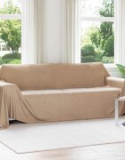 vidaXL Одеала за хвърляне 6 бр. Камилски 350 x 270 см 8.09 kg