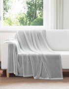 vidaXL Одеала за хвърляне 6 бр. Сиво 150 x 200 cm 4.68 kg Мека вълна