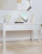 vidaXL Огледална маса за кафе 106x45x45 см инженерно дърво и стъкло