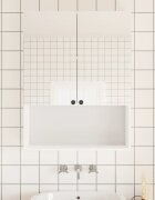 vidaXL Огледални фолиа 2 бр самозалепващи се 45x150 см PET