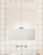 vidaXL Огледални фолиа 2 бр самозалепващи се 60x100 см PET
