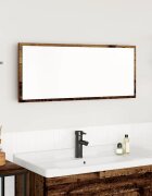vidaXL Огледало Старо дърво 90 x 85 x 37 см Инженерна дървесина