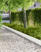 vidaXL Ограда за трева 10 бр. 102 x 15 x 4 см Стомана Бяло
