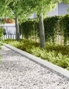 vidaXL Ограда за трева 20 бр. 100 x 0.05 x 20 см Бяло