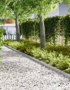 vidaXL Ограда за трева 20 бр. 100 x 005 x 15 см Галванизирана стомана