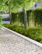 vidaXL Ограда за трева 20 бр. 102 x 10 x 4 см Стомана Бяло