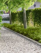 vidaXL Ограда за трева 20 бр. 103 х 15 см Стомана Сребристо