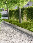 vidaXL Ограда за трева 20 бр. 103 x 30 см Стомана Сребристо