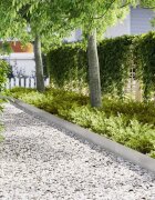vidaXL Ограда за трева 30 бр. 100 x 0.05 x 20 см Неръждаема стомана