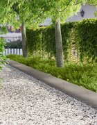 vidaXL Ограда за трева 30 бр. 100 x 30 cm Стомана Сребристо