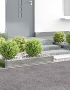 vidaXL Ограда за трева 4 бр. 100 x 60 x 20 см Стомана Сребристо