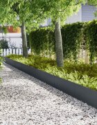 vidaXL Ограда за трева 50 бр. 100 x 005 x 30 см Антрацит