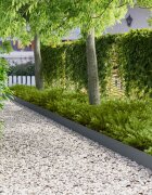 vidaXL Ограда за трева 50 бр. 100 x 12 cm Стомана Антрацит