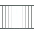 vidaXL Ограден панел Woerden със стълбове стомана 17x075 м антрацит