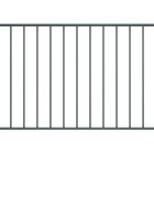 vidaXL Ограден панел Woerden със стълбове стомана 17x1 м антрацит