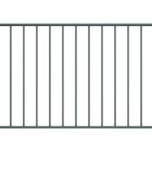 vidaXL Ограден панел Woerden със стълбове стомана 17x125 м антрацит