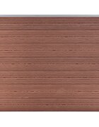 vidaXL Ограден панел WPC 175x146 см кафяв