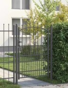 vidaXL Оградна врата с шипове EMMEN 170 х 100 см