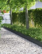 vidaXL Ограничители за тревни площи 10 бр. 103 x 005 x 22 см Стомана