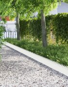 vidaXL Ограничители за тревни площи 30 бр. 103 x 005 x 22 см Стомана