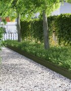 vidaXL Ограничители за тревни площи 30 бр. 103 x 005 x 22 см Стомана