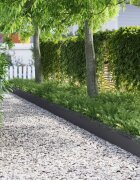 vidaXL Ограничители за тревни площи 30 бр. 103 x 005 x 22 см Стомана