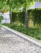vidaXL Ограничители за тревни площи 30 бр. 103 x 005 x 22 см Стомана