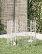 vidaXL Ограждение за свободно отглеждане на животни 6-панела 54x80 см