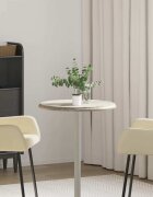 vidaXL Окачен стенен рафт сив гланц 80x235x38 см МДФ