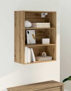 vidaXL Окачен стенен шкаф дъб артизан 695x325x90 см