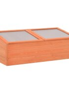 vidaXL Оранжерия дърво 100x50x34 см