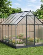 vidaXL Оранжерия за градина 1835 x 3035 x 207 см