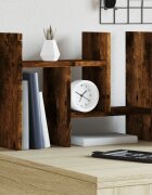 vidaXL Органайзер за бюро опушен дъб 345x155x355 см инженерно дърво
