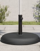 vidaXL Основа за чадър за прътове Ø32/35/38 мм 25 кг кръгла