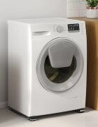vidaXL Основа за пералня 2 бр. Черно 72 x 5 x 45 см