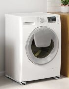 vidaXL Основа за пералня 2 бр. Сребрист 72 x 5 x 45 см