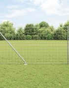 vidaXL Открит Еврейски Оград с Шипове 10 x 12 м Поцинкована стомана