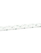 vidaXL Пад за пейка Оксфордска тъкан Дизайн с листа 180 x 50 x 3 cm