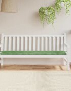 vidaXL Пад за пейка Оксфордска тъкан Дизайн с листа 180 x 50 x 3 cm